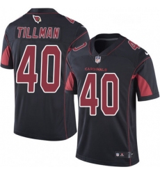 Men Nike Arizona Cardinals 40 Pat Tillman Limited Black Rush Vapor Untouchable NFL Jersey