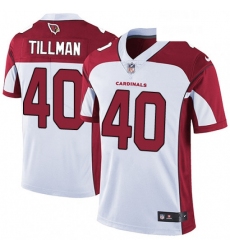Men Nike Arizona Cardinals 40 Pat Tillman White Vapor Untouchable Limited Player NFL Jersey