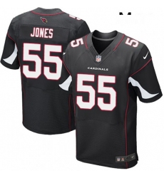 Men Nike Arizona Cardinals 55 Chandler Jones Elite Black Alternate NFL Jersey
