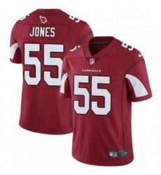 Men Nike Arizona Cardinals 55 Chandler Jones Red Team Color Vapor Untouchable Limited Player NFL Jersey
