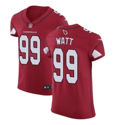 Men Nike Arizona Cardinals 99 J J  Watt Red Team Color Men Stitched NFL Vapor Untouchable Elite Jersey