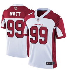 Men Nike Arizona Cardinals 99 J J  Watt White Men Stitched NFL Vapor Untouchable Limited Jersey