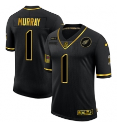 Nike Arizona Cardinals 1 Kyler Murray Black Gold 2020 Salute To Service Limited Jersey