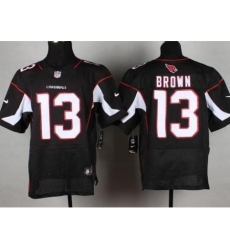 Nike Arizona Cardinals 13 Jaron Brown Black Elite NFL Jersey