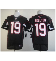Nike Arizona Cardinals 19 John Skelton Black Elite NFL Jersey