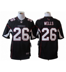 Nike Arizona Cardinals 26 Chris Wells Black Limited NFL Jersey