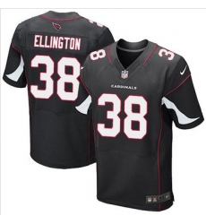Nike Arizona Cardinals #38 Andre Ellington Black Alternate Mens Stitched NFL Elite Jersey