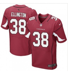 Nike Arizona Cardinals #38 Andre Ellington Red Team Color Mens Stitched NFL Elite Jersey