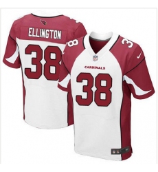 Nike Arizona Cardinals #38 Andre Ellington White Mens Stitched NFL Elite Jersey