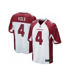 Nike Arizona Cardinals 4 Kevin Kolb white Game NFL Jersey
