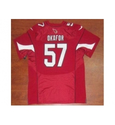 Nike Arizona Cardinals 57 Alex Okafor Red Elite NFL Jersey