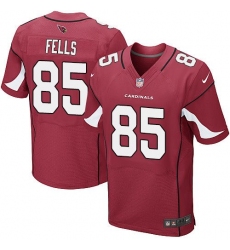 Nike Arizona Cardinals #85 Darren Fells Red Team Color Mens Stitched NFL Elite Jersey