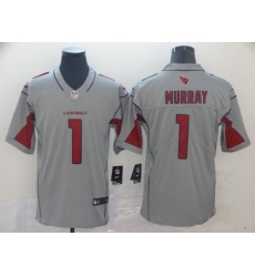 Nike Cardinals 1 Kyler Murray Silver Inverted Legend Jersey