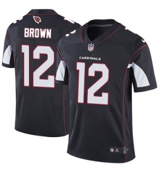 Nike Cardinals #12 John Brown Black Alternate Mens Stitched NFL Vapor Untouchable Limited Jersey