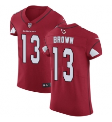 Nike Cardinals #13 Jaron Brown Red Team Color Mens Stitched NFL Vapor Untouchable Elite Jersey