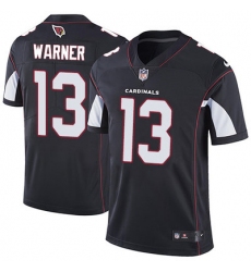 Nike Cardinals #13 Kurt Warner Black Alternate Mens Stitched NFL Vapor Untouchable Limited Jersey