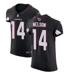 Nike Cardinals #14 J J Nelson Black Alternate Mens Stitched NFL Vapor Untouchable Elite Jersey