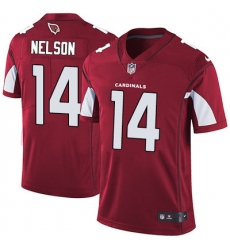 Nike Cardinals #14 J J  Nelson Red Team Color Mens Stitched NFL Vapor Untouchable Limited Jersey