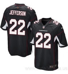 Nike Cardinals #22 Tony Jefferson Black Alternate Mens Stitched NFL Elite Jersey