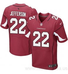 Nike Cardinals #22 Tony Jefferson Red Team Color Mens Stitched NFL Elite Jersey