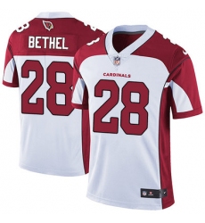 Nike Cardinals #28 Justin Bethel White Mens Stitched NFL Vapor Untouchable Limited Jersey