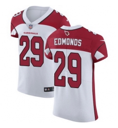 Nike Cardinals #29 Chase Edmonds White Mens Stitched NFL Vapor Untouchable Elite Jersey