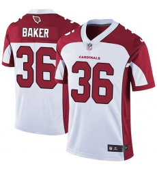 Nike Cardinals #36 Budda Baker White Mens Stitched NFL Vapor Untouchable Limited Jersey