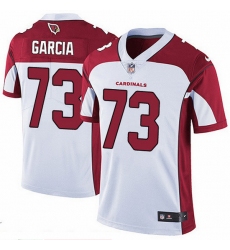 Nike Cardinals 73 Max Garcia White Men Stitched NFL Vapor Untouchable Limited Jersey