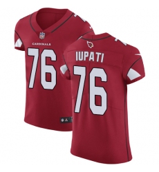 Nike Cardinals #76 Mike Iupati Red Team Color Mens Stitched NFL Vapor Untouchable Elite Jersey