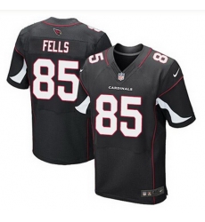 Nike Cardinals #85 Darren Fells Black Alternate Mens Stitched NFL Elite Jersey
