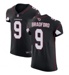 Nike Cardinals #9 Sam Bradford Black Alternate Mens Stitched NFL Vapor Untouchable Elite Jersey