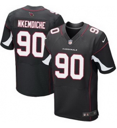 Nike Cardinals #90 Robert Nkemdiche Black Alternate Mens Stitched NFL Elite Jersey