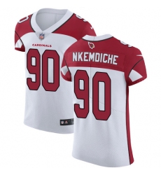 Nike Cardinals #90 Robert Nkemdiche White Mens Stitched NFL Vapor Untouchable Elite Jersey