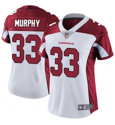 Cardinals 33 Byron Murphy White Women Stitched Football Vapor Untouchable Limited Jersey