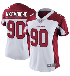 Nike Cardinals #90 Robert Nkemdiche White Womens Stitched NFL Vapor Untouchable Limited Jersey