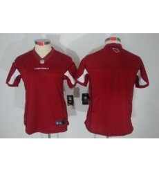 Nike Women Arizona Cardinals Blank Red Color(Women Limited Jerseys)