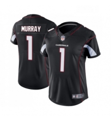 Women Arizona Cardinals #1 Kyler Murray Black Alternate Vapor Untouchable Limited Player NFL Jersey
