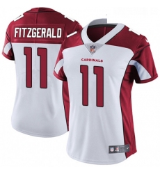 Womens Nike Arizona Cardinals 11 Larry Fitzgerald Elite White NFL Jersey