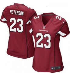 Womens Nike Arizona Cardinals 23 Adrian Peterson Game Red Team Color NFL Jersey