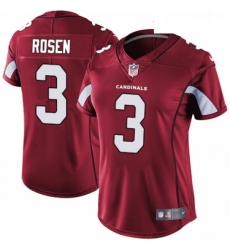 Womens Nike Arizona Cardinals 3 Josh Rosen Red Team Color Vapor Untouchable Elite Player NFL Jersey