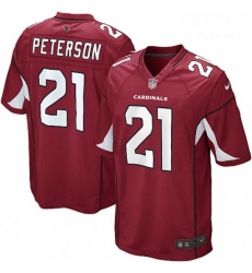 Youth Nike Arizona Cardinals 21 Patrick Peterson Game Red Team Color NFL Jersey