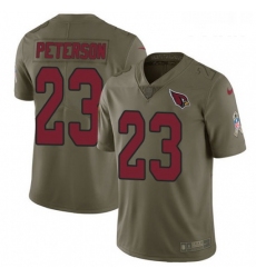 Youth Nike Arizona Cardinals 23 Adrian Peterson Limited Olive 2017 Salute to Service NFL Jersey