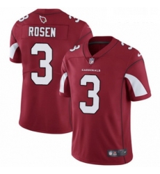 Youth Nike Arizona Cardinals 3 Josh Rosen Red Team Color Vapor Untouchable Limited Player NFL Jersey