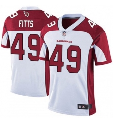 Youth Nike Arizona Cardinals 49 Kylie Fitts Limited Cardinal White Vapor Untouchable Jersey