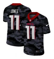 Atlanta Falcons 11 Julio Jones Men Nike 2020 Black CAMO Vapor Untouchable Limited Stitched NFL Jersey