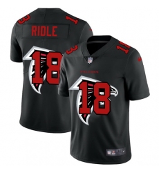Atlanta Falcons 18 Calvin Ridley Men Nike Team Logo Dual Overlap Limited NFL Jersey Black