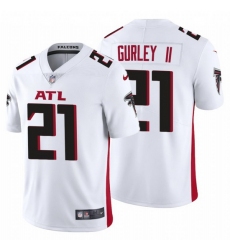 Atlanta Falcons 21 Todd Gurley II Men Nike White 2020 Vapor Untouchable Limited NFL Jersey