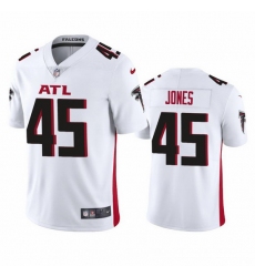 Atlanta Falcons 45 Deion Jones Men Nike White 2020 Vapor Untouchable Limited NFL Jersey