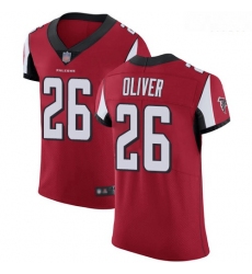 Falcons 26 Isaiah Oliver Red Team Color Men Stitched Football Vapor Untouchable Elite Jersey