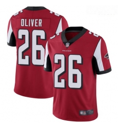 Falcons 26 Isaiah Oliver Red Team Color Men Stitched Football Vapor Untouchable Limited Jersey